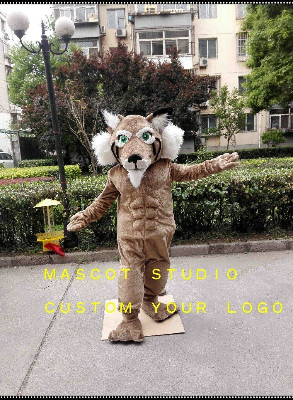 2020 Bobcat Mascot Costume Cosplay Party Game Dress Outfit Advertising Halloween -  by FurryMascot -