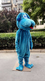 Blue Dog Mascot Costume Suit Cosplay Party Game Dress Outfit Christmas Adult New -  by FurryMascot -
