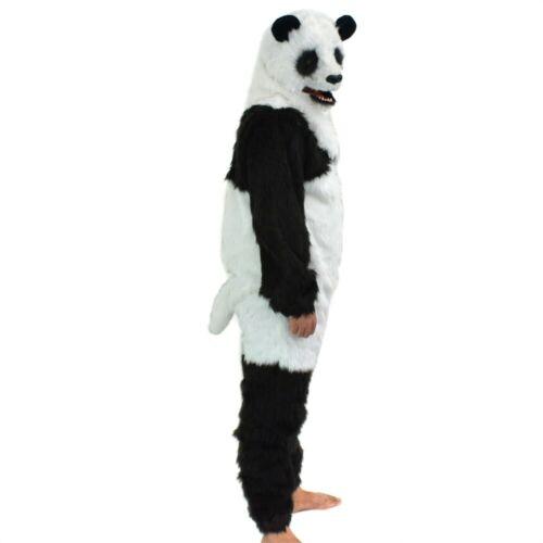 Can Move Mouth Panda Mascot Costume Fursuit Cosplay Party Game Animal Halloween Fancy Dress Advertising Character Parade Suit -  by FurryMascot -