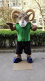 Cute Adults  Bighorn Mascot Costume Suits Cosplay Party Game Dress Outfits Advertising Promotion Carnival Halloween Fursuit -  by FurryMascot -