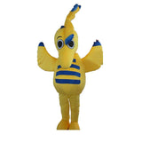Big Cute High Quality Ocean hippocampus Furry Polar Cartoon Mascot Costume Party Fancy Dress Adult Size Free Shipping hot -  by FurryMascot -