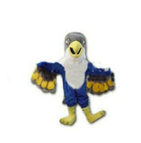 Blue Eagle Bird Mascot Costume Cosplay Party Game Fancy Dress Clothing Carnival Halloween Adults Advertising Parade Outfits -  by FurryMascot -