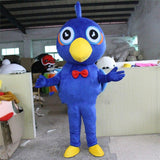 Blue Bird Mascot Costume Suit Cosplay Party Game Fancy Dress Outfit Advertising Promotion Carnival Halloween Adult Christmas New -  by FurryMascot -