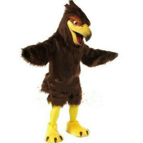 Brown Eagle Mascot Costume Suit Adult Cosplay for Halloween – FurryMascot