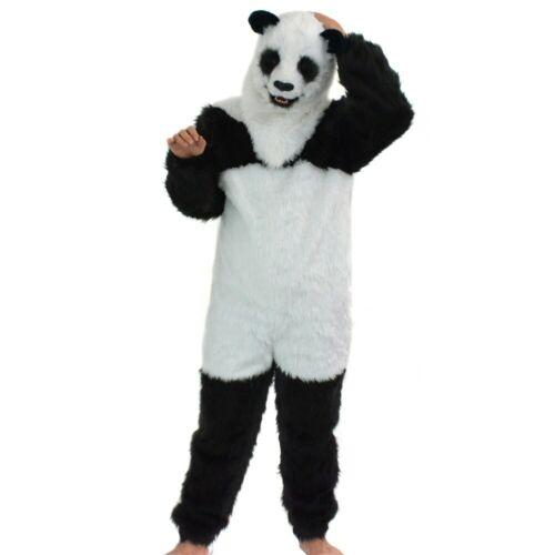 Can Move Mouth Panda Mascot Costume Fursuit Cosplay Party Game Animal Halloween Fancy Dress Advertising Character Parade Suit -  by FurryMascot -