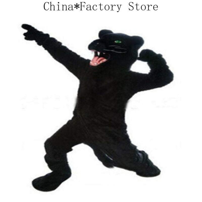 Black Panther Mascot Costume Suits  Party Game Dress Outfits  Clothing  Promotion Carnival Halloween Xmas Adults Fursuit -  by FurryMascot -