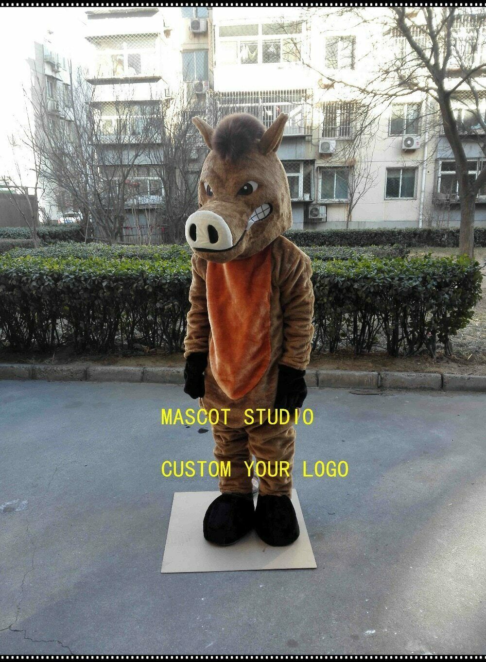 Boar Wild Pig Mascot Costume Cosplay Party Game Dress Outfit Halloween Fancy New -  by FurryMascot -