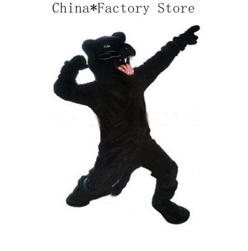 Black Panther Mascot Costume Suits  Party Game Dress Outfits  Clothing  Promotion Carnival Halloween Xmas Adults Fursuit -  by FurryMascot -