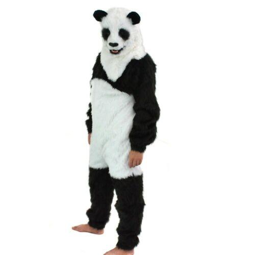 Can Move Mouth Panda Mascot Costume Fursuit Cosplay Party Game Animal Halloween Fancy Dress Advertising Character Parade Suit -  by FurryMascot -