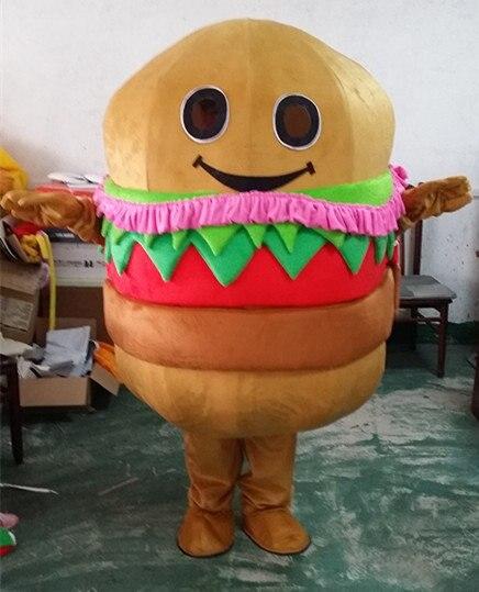 Burger Mascot Costume Suits Cosplay Party Game Dress Outfits  Clothing Advertising Promotion Carnival Halloween Xmas Easter -  by FurryMascot -