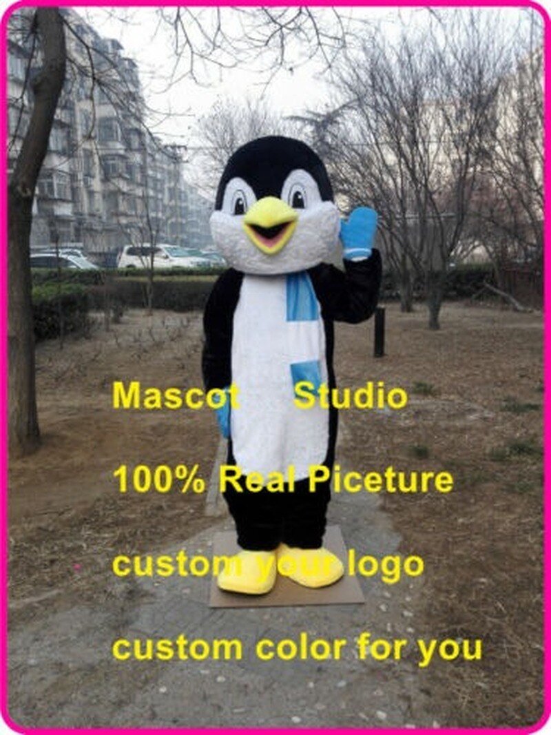 Christmas Cosplay Unisex Cute Newly Penguin Mascot Costume Suit Cosplay Party Game Dress Outfit Halloween Adult Hallowen Gift A+ -  by FurryMascot -