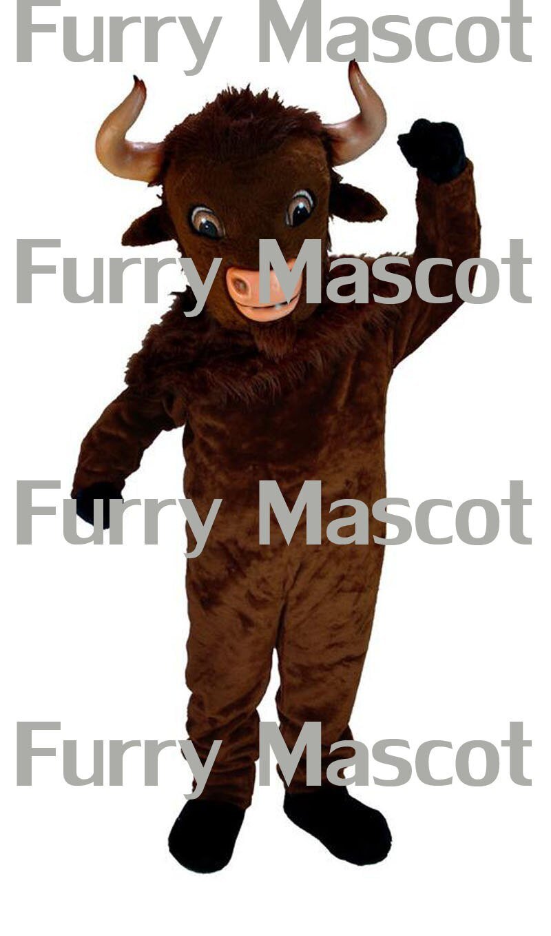 Bison Christmas Cosplay Unisex g5 Cute Newly Mascot Costume Suit Cosplay Party Game Dress Outfit  Adult  Gift A+ -  by FurryMascot -