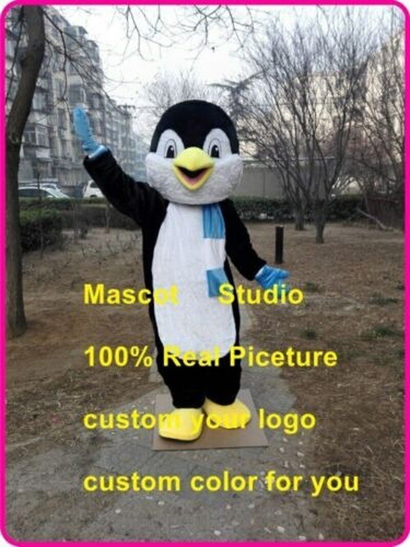 Christmas Cosplay Unisex Cute Newly Penguin Mascot Costume Suit Cosplay Party Game Dress Outfit Halloween Adult Hallowen Gift A+ -  by FurryMascot -
