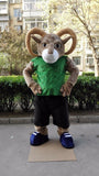Cute Adults  Bighorn Mascot Costume Suits Cosplay Party Game Dress Outfits Advertising Promotion Carnival Halloween Fursuit