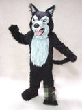Adults Black Wolf Husky Dog Fursuit Mascot Costume Suits Party  Dress Clothing Promotion Carnival Hallowen Cosplay Unsiex Gift -  by FurryMascot -