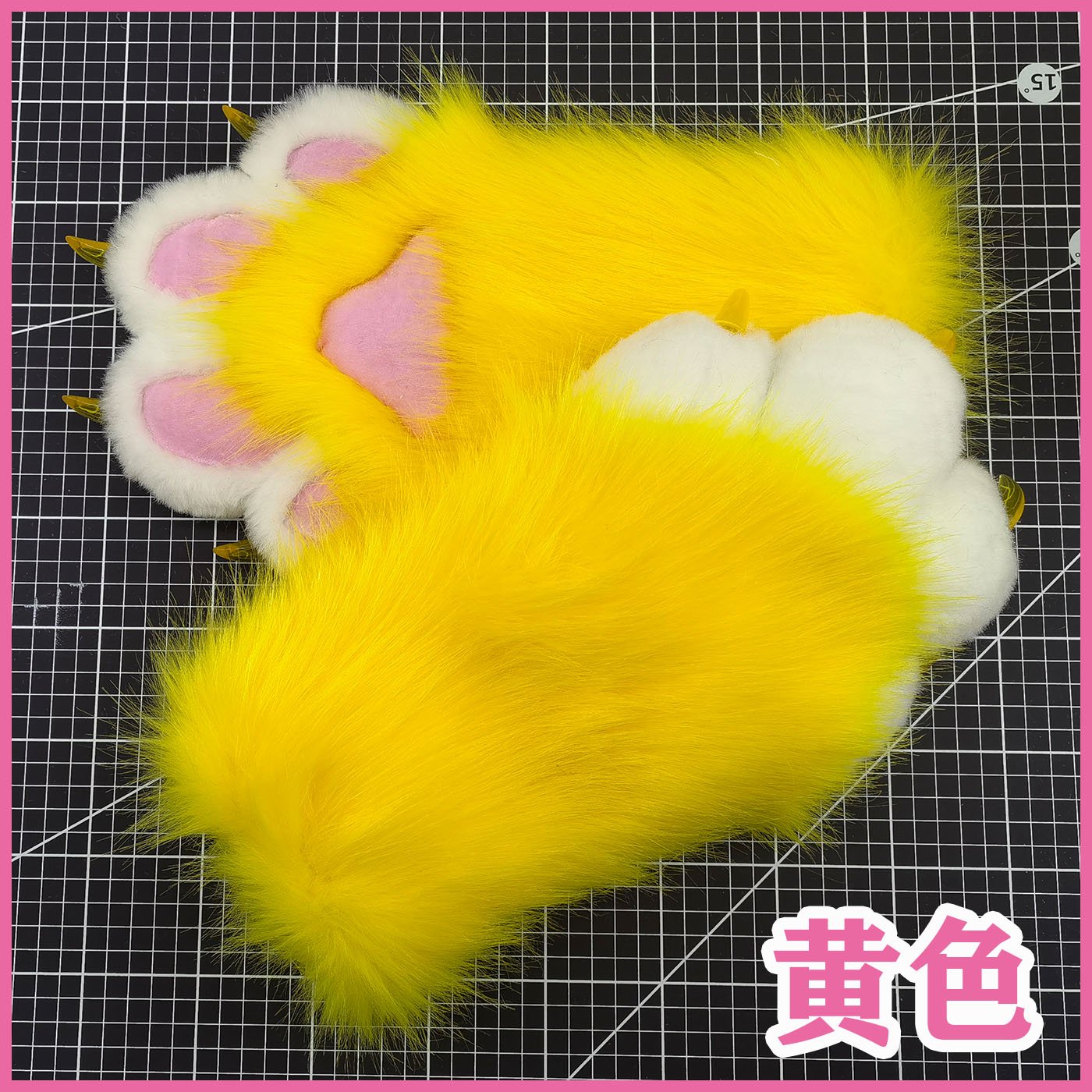 兽装fursuit成品爪子 猫爪子手套 兽装爪子 现货防狐毛可穿戴兽爪 -  by FurryMascot -