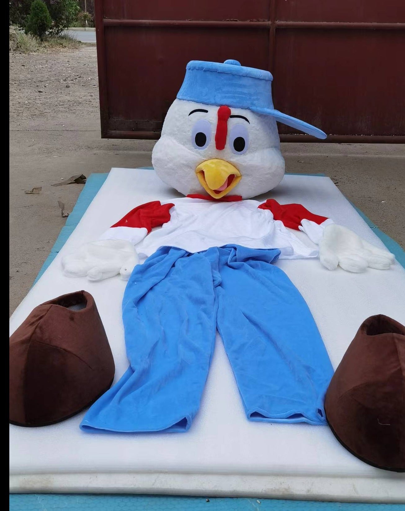 100% ORIGINAL PHOTO   chicken hen rooster  birds 3D Eyes Cat Huksy Dog Fursuit Teen Mascot Costumes -  by FurryMascot -