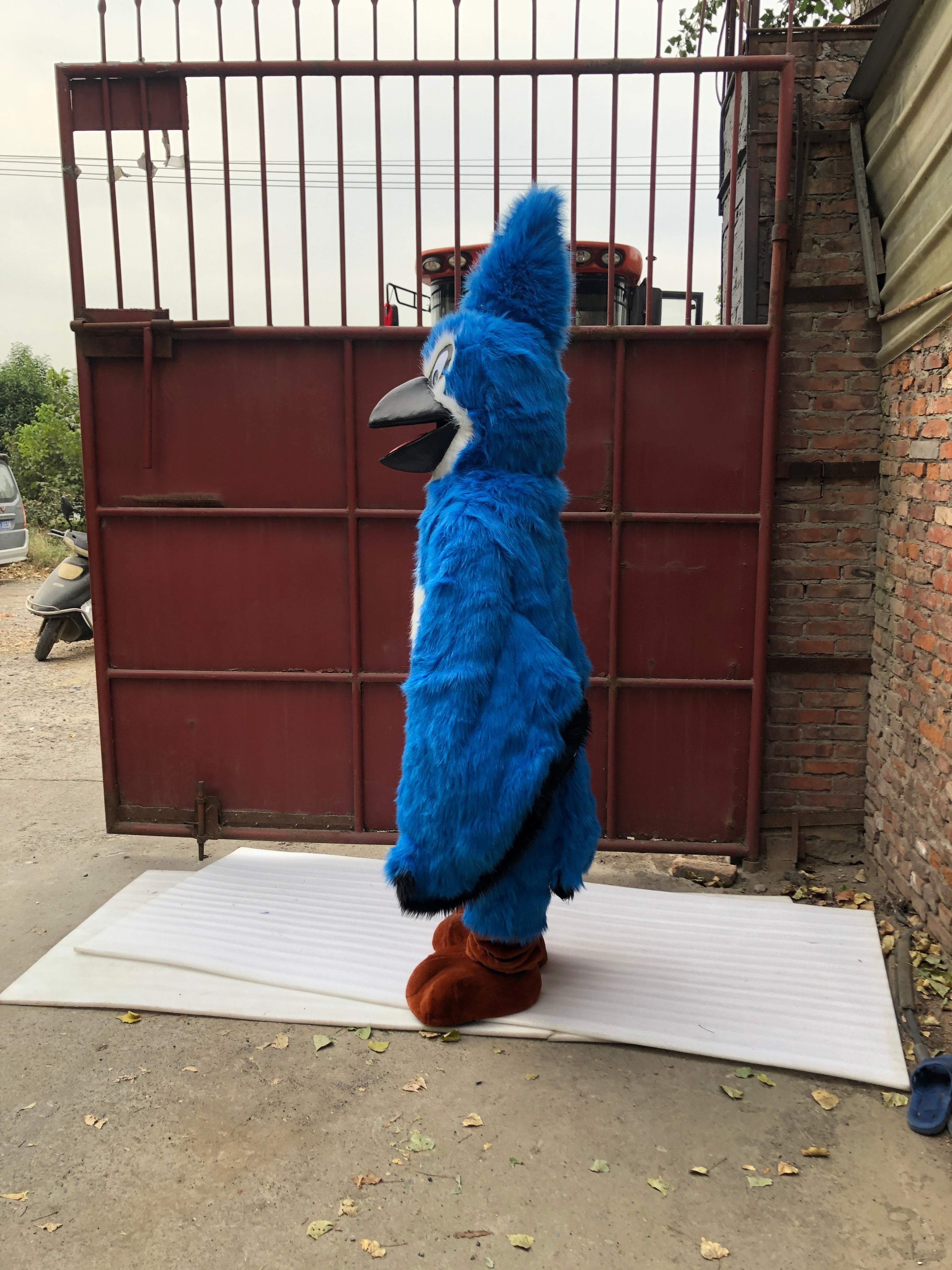 100% ORIGINAL PHOTO 3D Eyes Grouse Cosplay Unisex Cute Newly Mascot Costume Mascotte Suit Cosplay Party Game Dress Outfit  Adult Hallowen Gift A+ -  by FurryMascot -