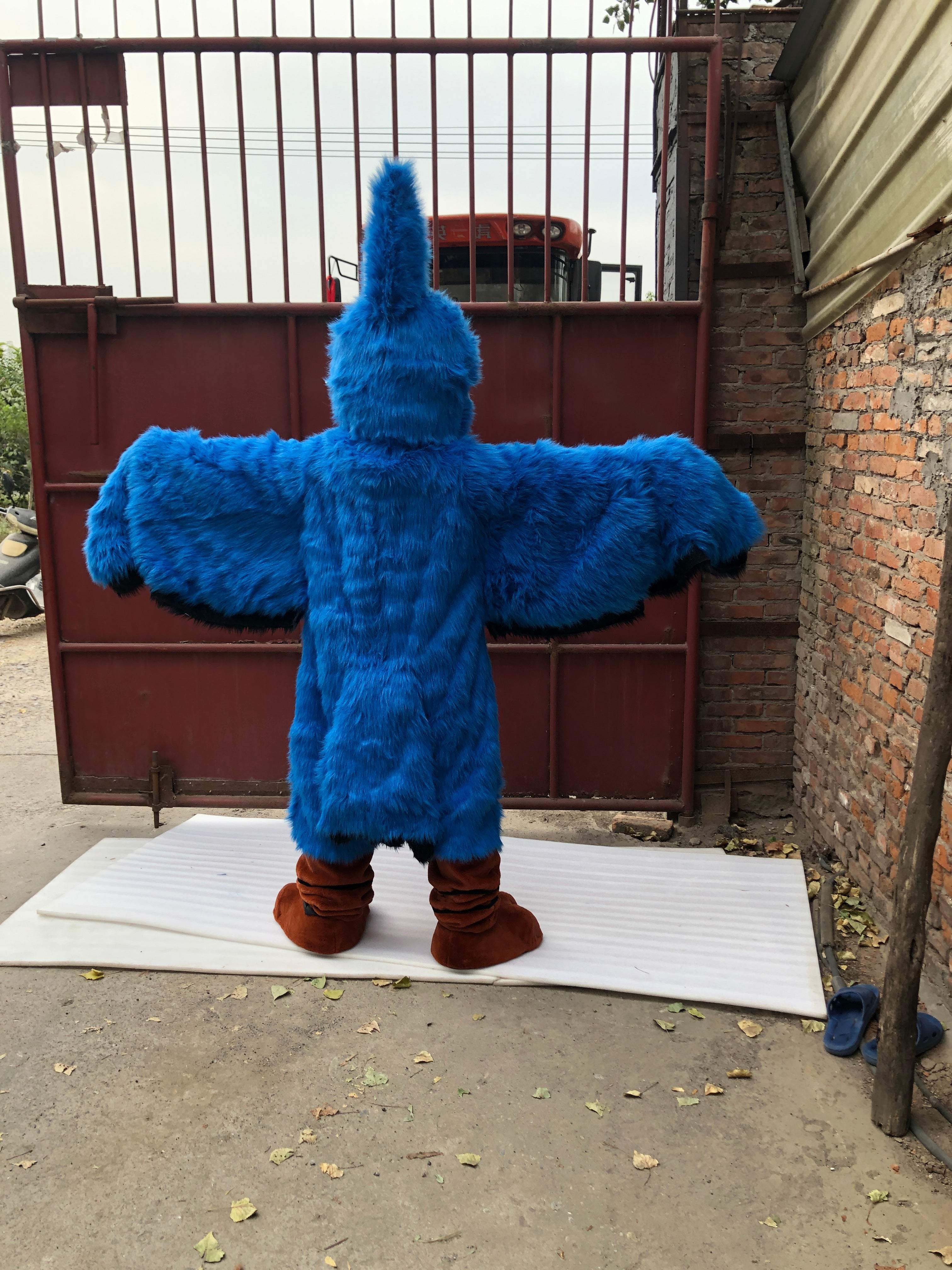 100% ORIGINAL PHOTO 3D Eyes Grouse Cosplay Unisex Cute Newly Mascot Costume Mascotte Suit Cosplay Party Game Dress Outfit  Adult Hallowen Gift A+ -  by FurryMascot -