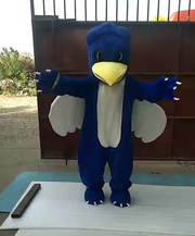 100 % ORIGINALFOTO Blauer Griffin-Adler mit 3D-Augen, Katze, Huksy, Hund, Fursuit, Teenager-Kostüme, voller Pelzanzug für Kinder, Fursona, Kigurumi, Digitigrade, Anime mit Kopf