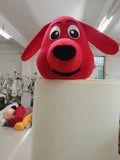 Affordable Red Puppy Dog Mascot Costumes Party Suit