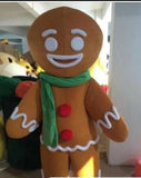 Thicken The Gingerbread Man Mascot Costumes Party Suit