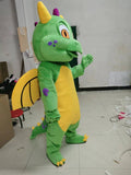 Affordable Green Dragon Mascot Costumes Party Cosplay Suit