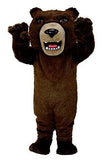 FurryWu Studio New Brown Grizzly Bear b Mascot Costume Adult Size Mascotte Mascota Carnival Party Cosply Costume Fancy Dress Suit -  by FurryMascot - 