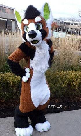 Brown Husky Fursuit Fullsuit Teen Costumes Full Furry Suit Furries Cos ...