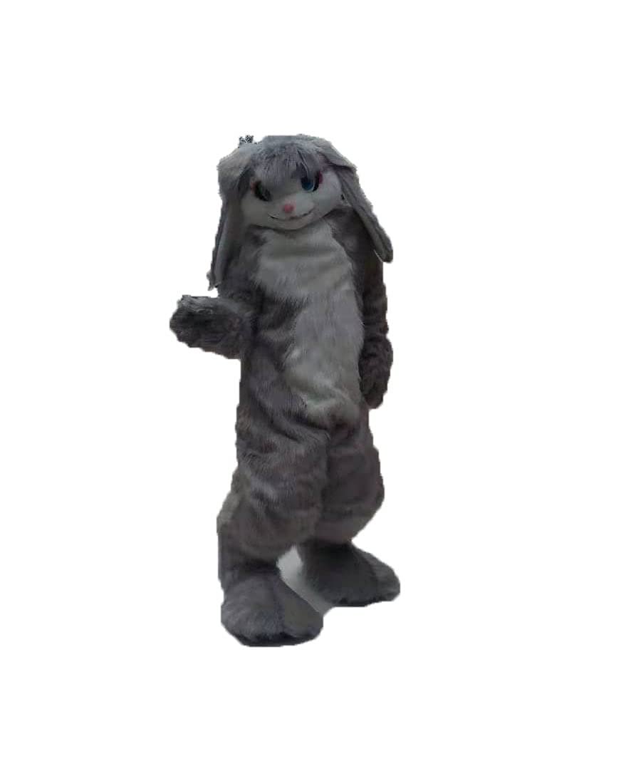 Digi Fursuit Rabbit Grey Rabbit Digitigrade Fursuit Fullsuit Teen Costumes Full Furry Suit ...