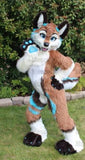 HOT 2022 Brown Huksy Dog Fursuit Fullsuit Teen Costumes Child Full Furry Suit Furries Anime Costume -  by FurryMascot - 