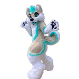 Grey Blue Fursuit Fullsuit Teen Costumes Full Furry Suit Furries Costume Anime CUSTOM FOR Child Adult -  by FurryMascot - 