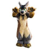 FurryMascot Doberman Husky Shepherd Labrador Chihuahua Shepherd YORKSHIRE Poodle Fursuit Fullsuit Teen Costumes Child Full Furry Suit Furries Anime Digitigrade Costume, S,M,L,XL,XXL,XXXL