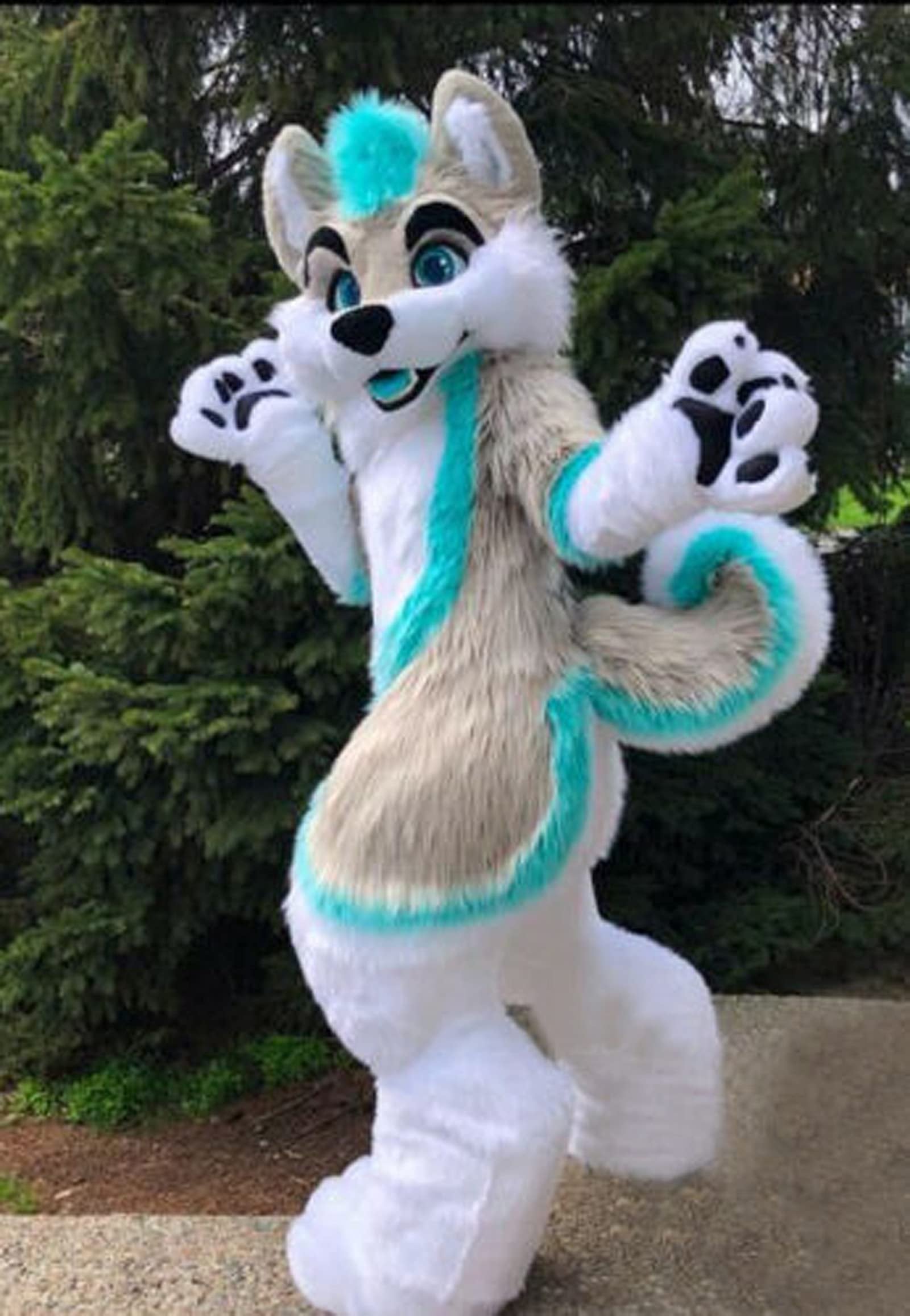 Grey Blue Fursuit Fullsuit Teen Costumes Full Furry Suit Furries Costu grey-blue-fursuit-fullsuit-teen-costumes-full-furry-suit-furries-costu