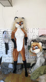 FurryWu Studio 100% ORIGINAL PHOTO Miss Cat Chest Ladies Huksy Dog Fursuit Teen Costumes Child Full Furry Suit Fursona Kigurumi Anime -  by FurryMascot - 