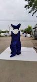 Blue Fox Cat Hair Fursuit Husky Dog FOX CAT WOLF Fullsuit Teen Costumes Child Full Furry Suit Furries Anime Digitigrade Costume Legs -  by FurryMascot - 