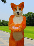Orange Fursuit Fullsuit Teen Costumes Full Furry Suit Furries Costume Anime CUSTOM FOR Child Adult -  by FurryMascot - 