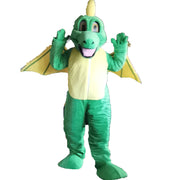 Angle Wings Green Dragon Waver Dinosaur Mascot Costumes