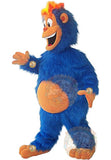 Premium Team Sports Blooper Cheerleading Blue Monster Mascot Costumes School Games Sporting Events Pep Rally