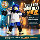 Premium Team Sports Mr. Barrelman Cheerleading Bernie Brewer Mascot Costumes School Games Sporting Events Pep Rally