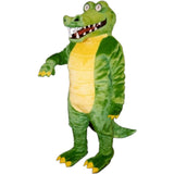 Neues Al Gator-Maskottchen – Sales Waver-Maskottchen-Kostüm, Erwachsenengröße, Mascotte Mascota, Karnevalsparty, Cosply-Kostüm, Kostümanzug