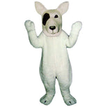 Bull Terrier Dog Mascot - Sales Waver Mascot Costume Adult Size Mascotte Mascota Carnival Party Cosplay Costume Fancy Dress Suit