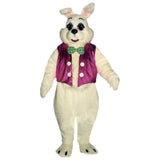 Bunny with Vest 1 Mascot - Sales Waver Mascot Costume Adult Size Mascotte Mascota Carnival Party Cosplay Costume Fancy Dress Suit
