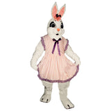 Cindy Bunny Mascot - Sales Waver Mascot Costume Adult Size Mascotte Mascota Carnival Party Cosplay Costume Fancy Dress Suit