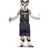 Premium Team Sports Cheerleading Connecticut Jonathan the Husky Mascot Costumes School Games Sporting Events Pep Rally