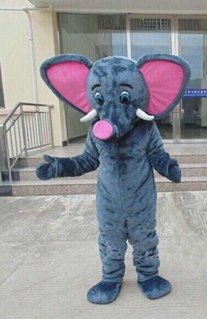 College Sport Elephant Mascot Costume