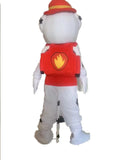 Marshall White Dog Suit Animal Mascot Costume Party Carnival Mascotte Costumes