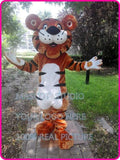 Cartoon Tiger Mascot Costume Cat Custom Fancy Costume Anime Cosplay Kit Mascotte Theme Fancy Dress Carnival Costume 41301