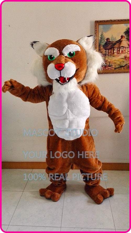 WildCat Tiger Mascot Costumes Carnival Party Cosplay Suit – FurryMascot