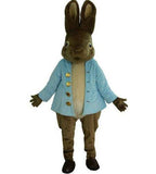 Brown Easter Bunny Rabbit Mascot Costumes Carnival Party Suit